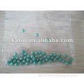 pearl shape crystal soil in green night light beads